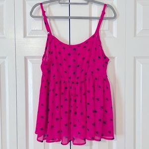 Torrid Sheer Pink Top
